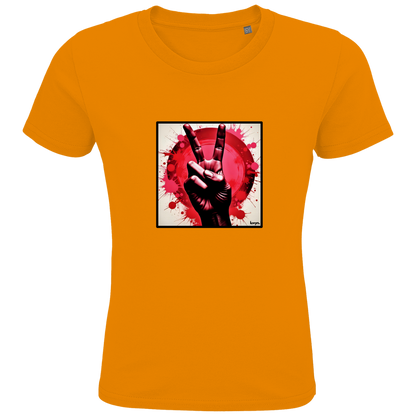 Kids Premium Bio T-Shirt Neon Piece of Peace