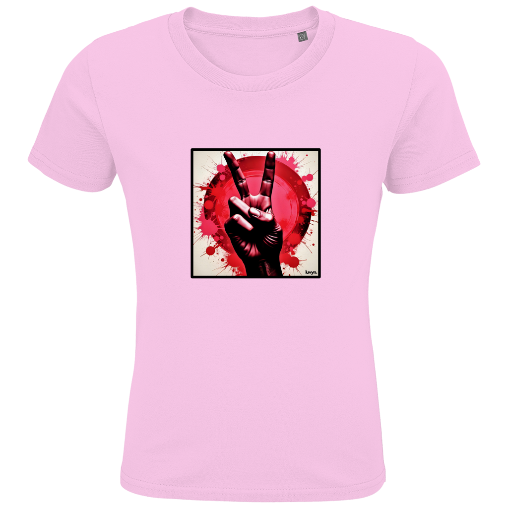 Kids Premium Bio T-Shirt Neon Piece of Peace