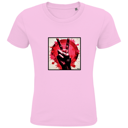 Kids Premium Bio T-Shirt Neon Piece of Peace