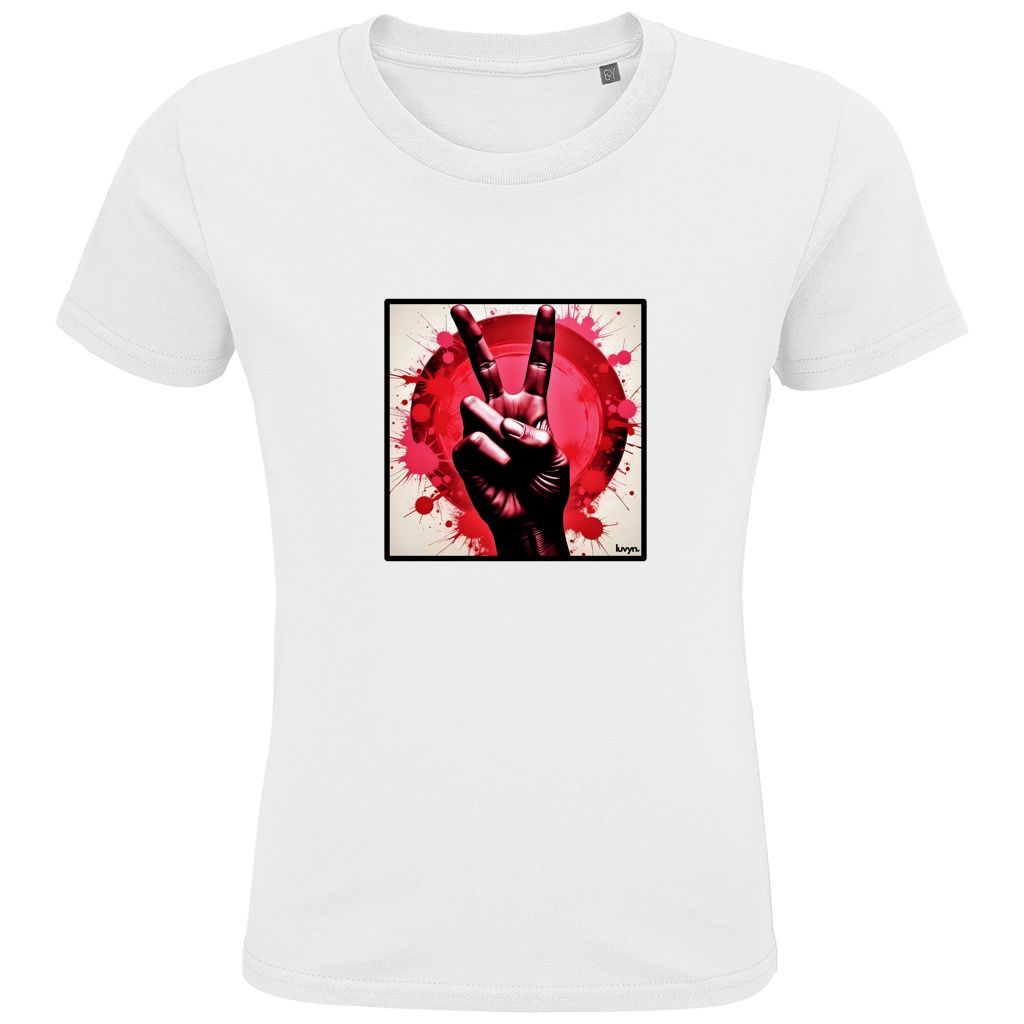 Kids Premium Bio T-Shirt Neon Piece of Peace