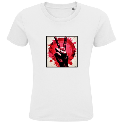 Kids Premium Bio T-Shirt Neon Piece of Peace