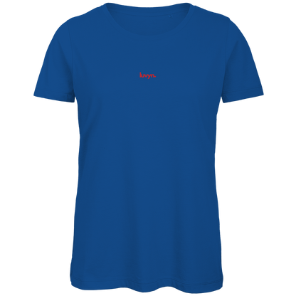 Damen Premium Bio T-Shirt LUVYN RED 26