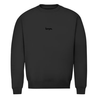 Herren Premium Bio Sweatshirt LUVYN BLACK 26