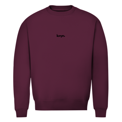 Herren Premium Bio Sweatshirt LUVYN BLACK 26