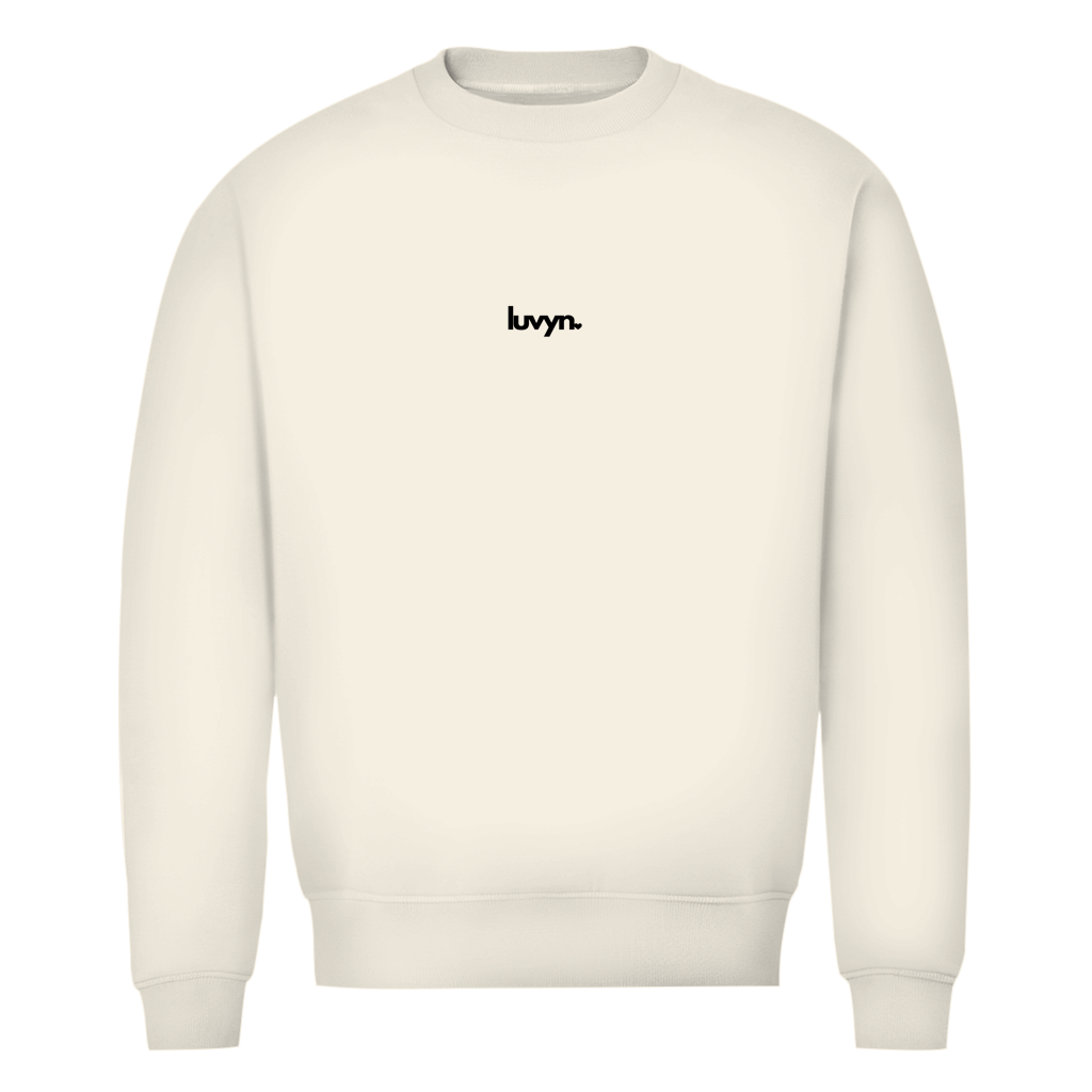 Herren Premium Bio Sweatshirt LUVYN BLACK 26