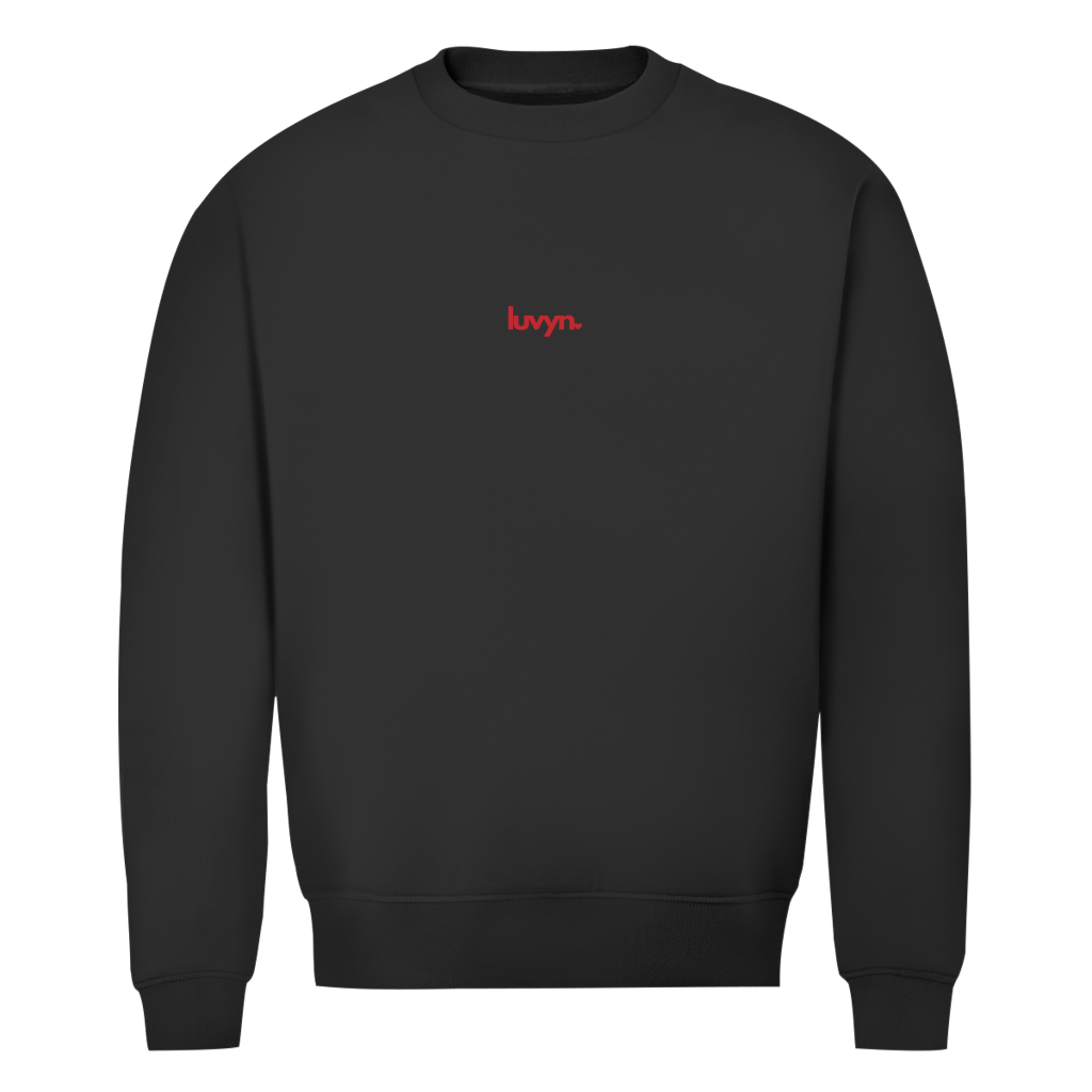 Herren Premium Bio Sweatshirt LUVYN RED 26