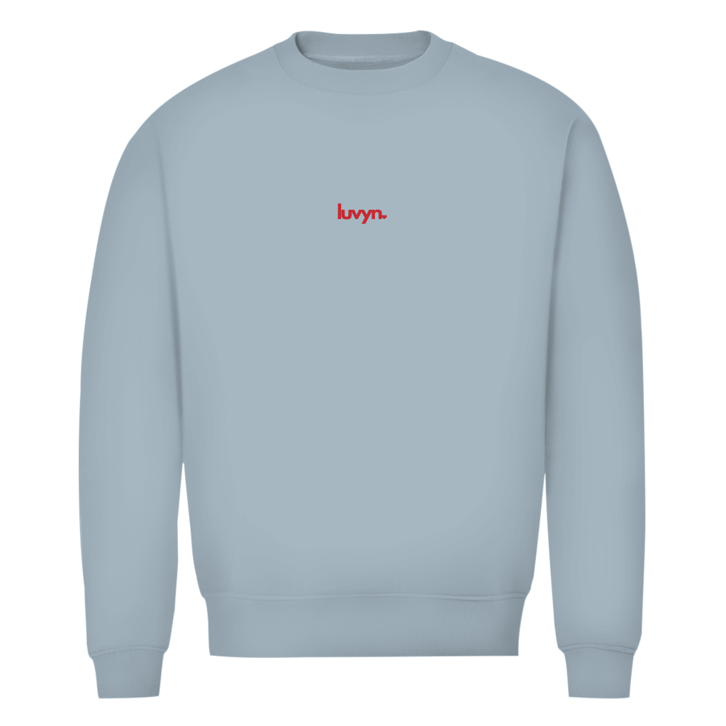 Herren Premium Bio Sweatshirt LUVYN RED 26