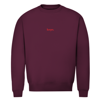 Herren Premium Bio Sweatshirt LUVYN RED 26