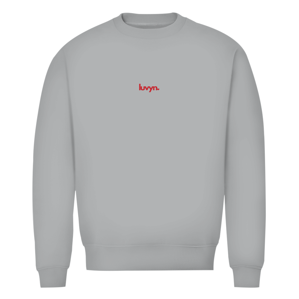 Herren Premium Bio Sweatshirt LUVYN RED 26
