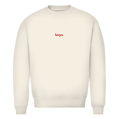 Herren Premium Bio Sweatshirt LUVYN RED 26