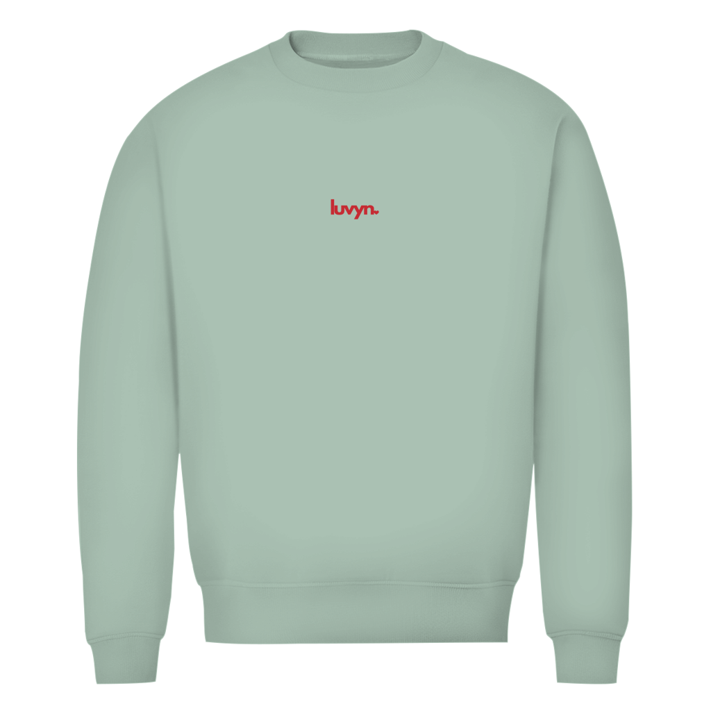Herren Premium Bio Sweatshirt LUVYN RED 26