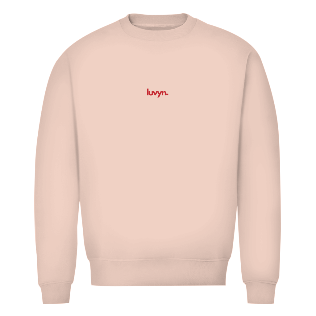Herren Premium Bio Sweatshirt LUVYN RED 26