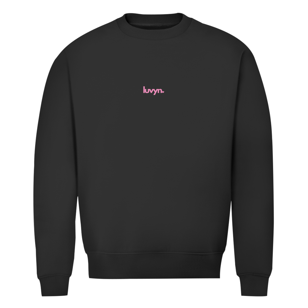Herren Premium Bio Sweatshirt LUVYN PINK 26