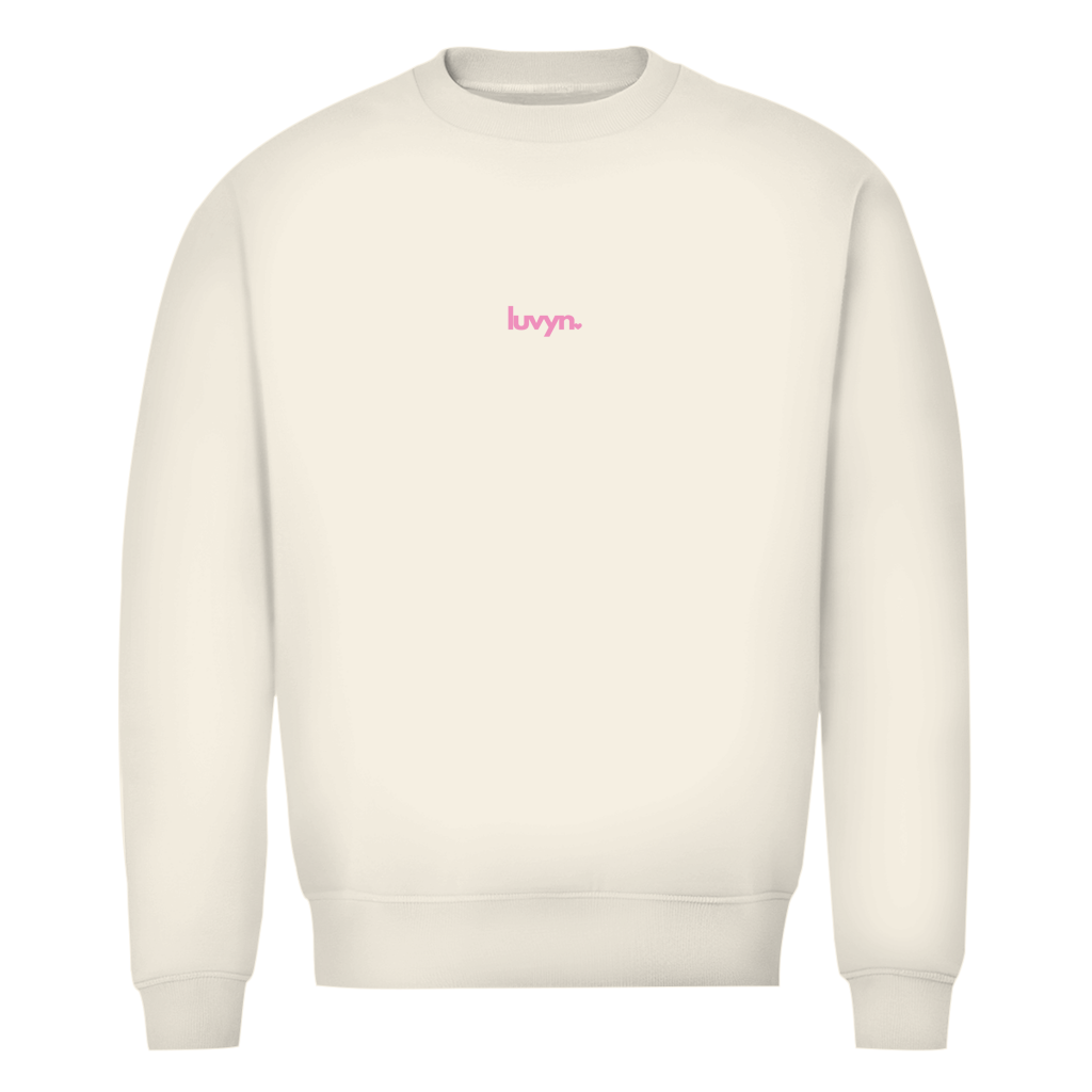 Herren Premium Bio Sweatshirt LUVYN PINK 26