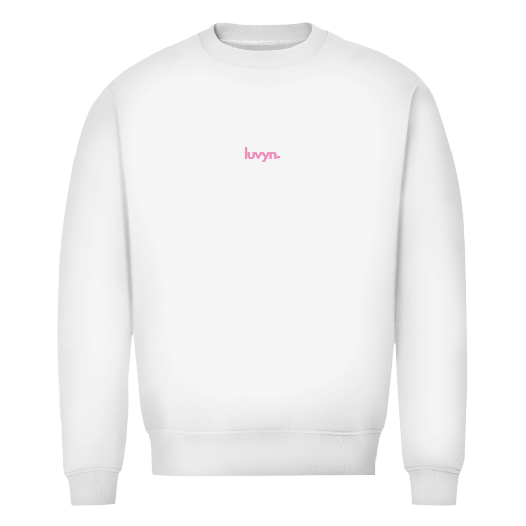 Herren Premium Bio Sweatshirt LUVYN PINK 26