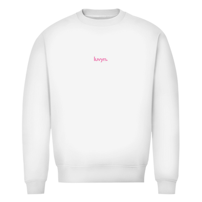 Herren Premium Bio Sweatshirt LUVYN PINK 26