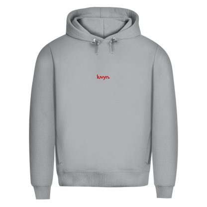 Herren Premium Bio Hoodie LUVYN RED 26