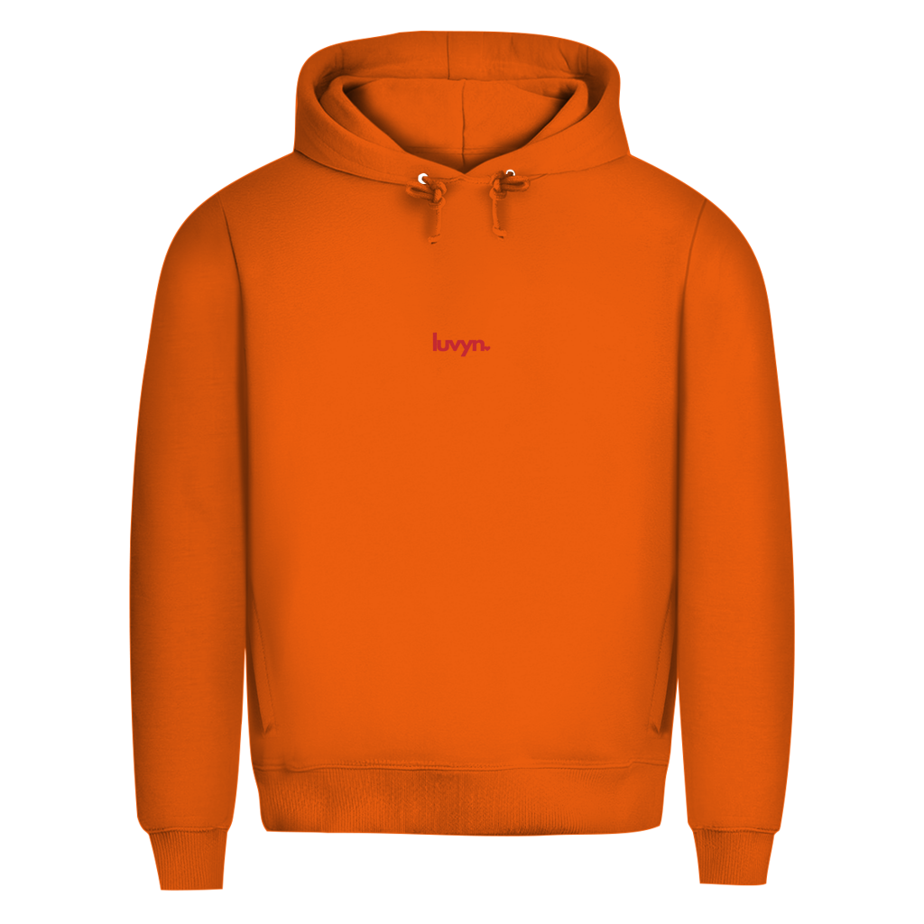 Herren Premium Bio Hoodie LUVYN RED 26