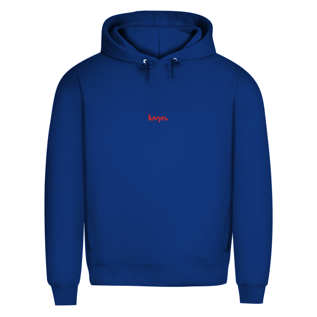 Herren Premium Bio Hoodie LUVYN RED 26