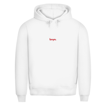 Herren Premium Bio Hoodie LUVYN RED 26