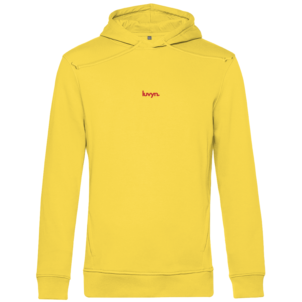 Herren Premium Bio Hoodie LUVYN RED 26