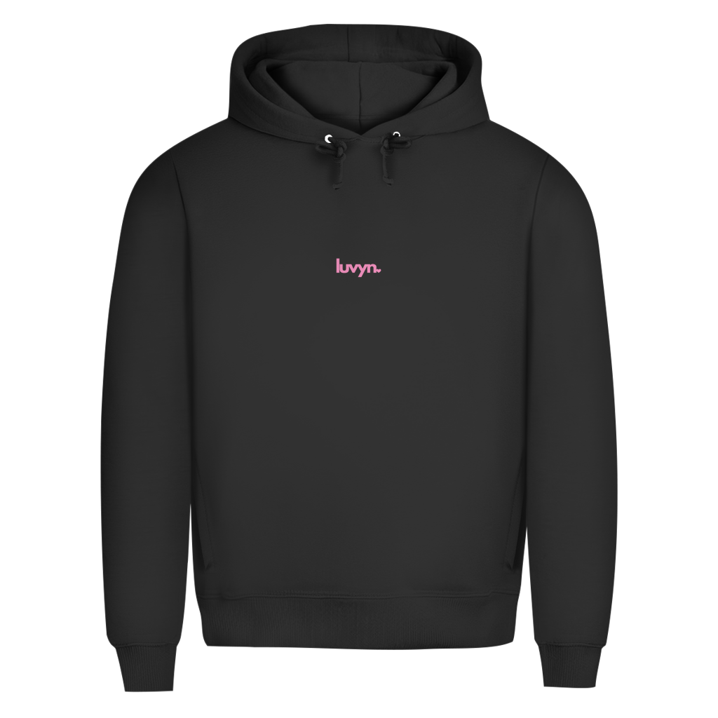 Herren Premium Bio Hoodie LUVYN PINK 26