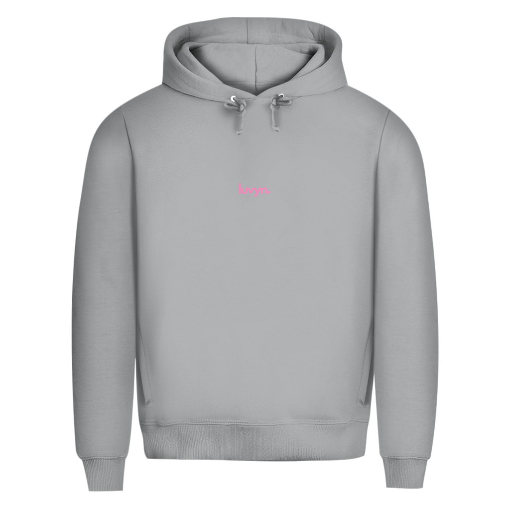 Herren Premium Bio Hoodie LUVYN PINK 26
