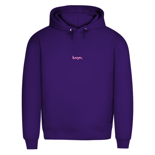 Herren Premium Bio Hoodie LUVYN PINK 26