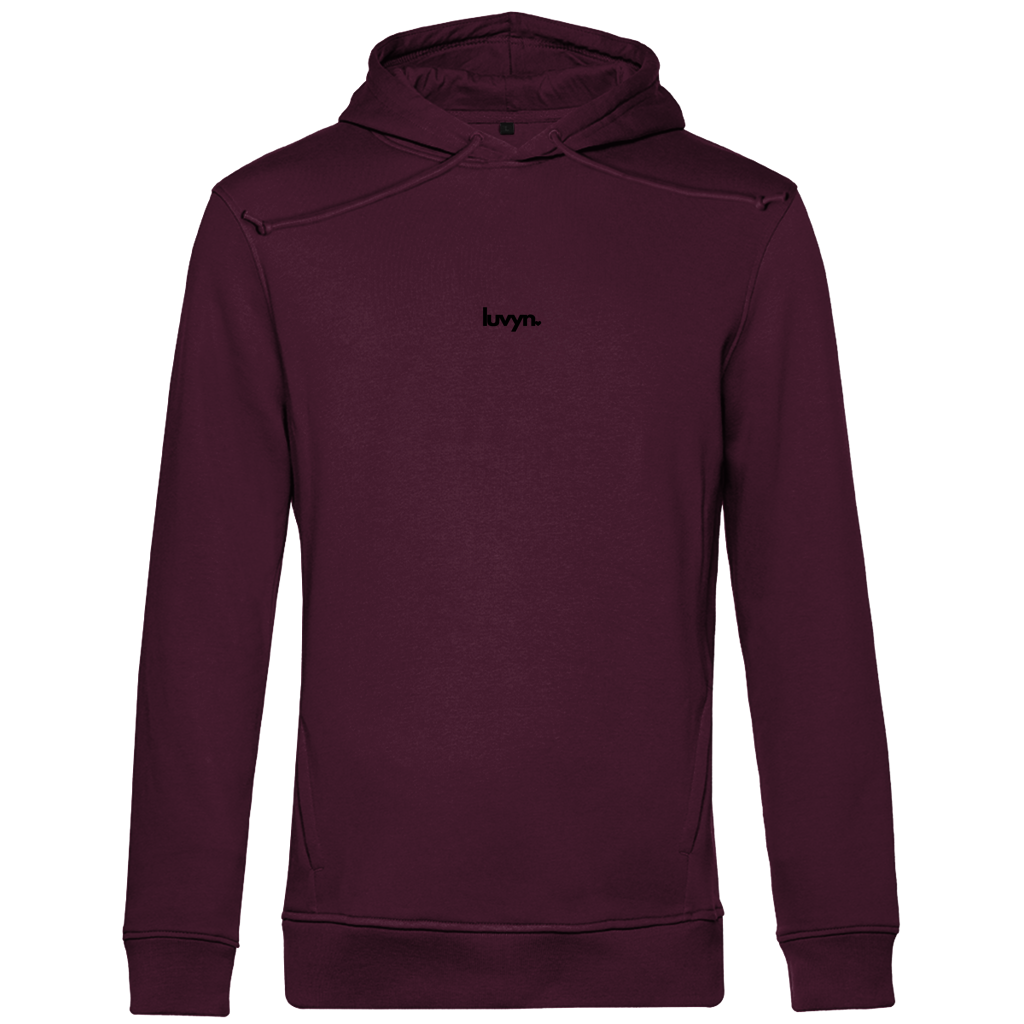 Herren Premium Bio Hoodie LUVYN BLACK 26