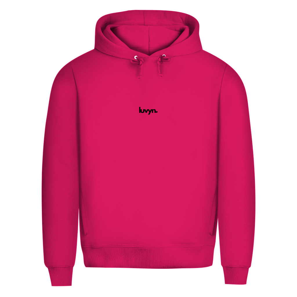 Herren Premium Bio Hoodie LUVYN BLACK 26