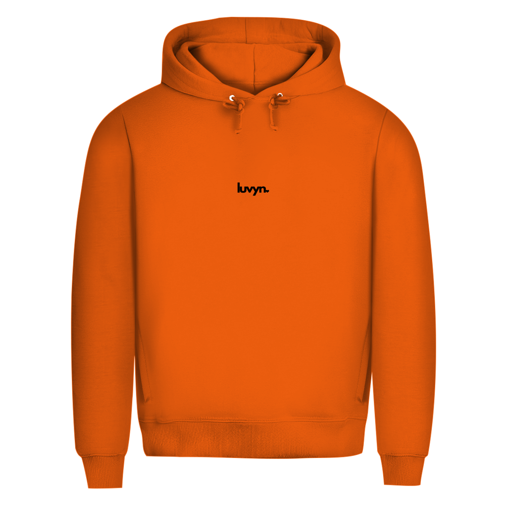 Herren Premium Bio Hoodie LUVYN BLACK 26