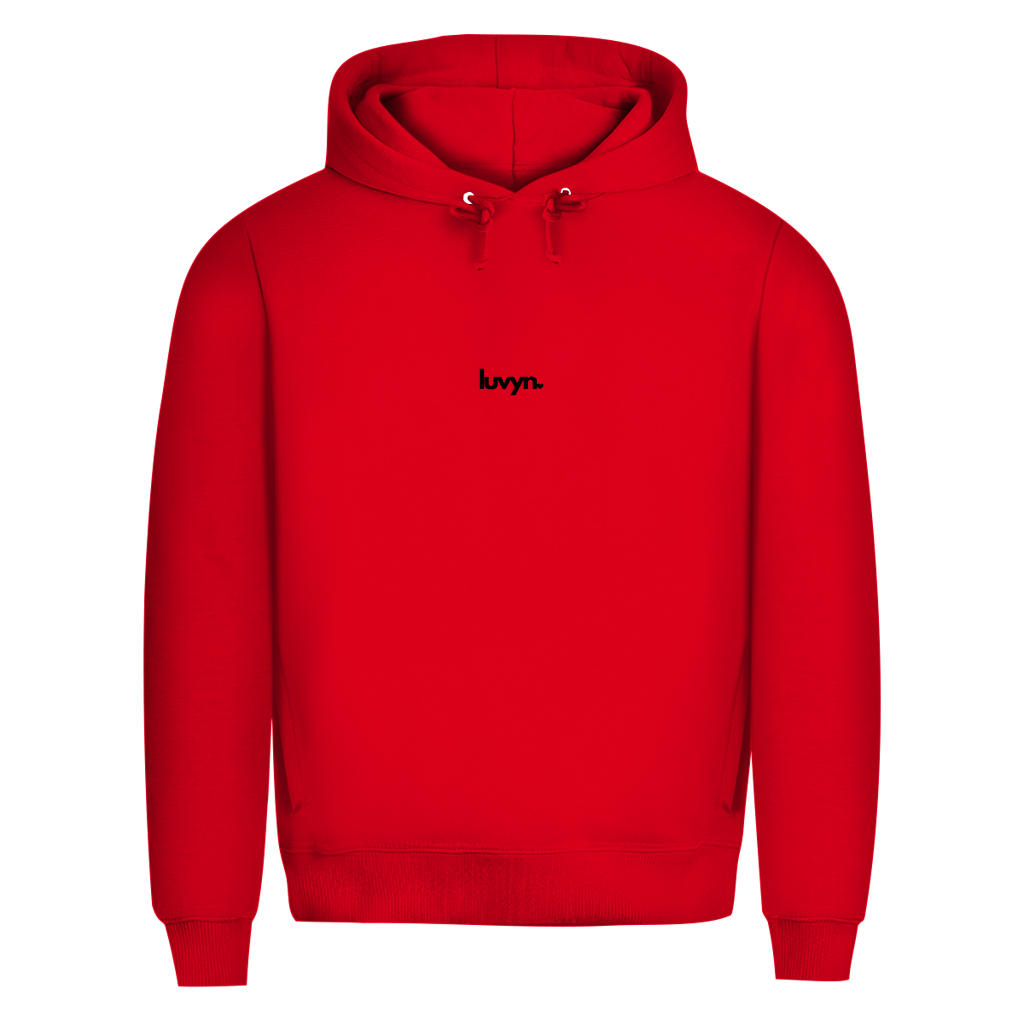 Herren Premium Bio Hoodie LUVYN BLACK 26