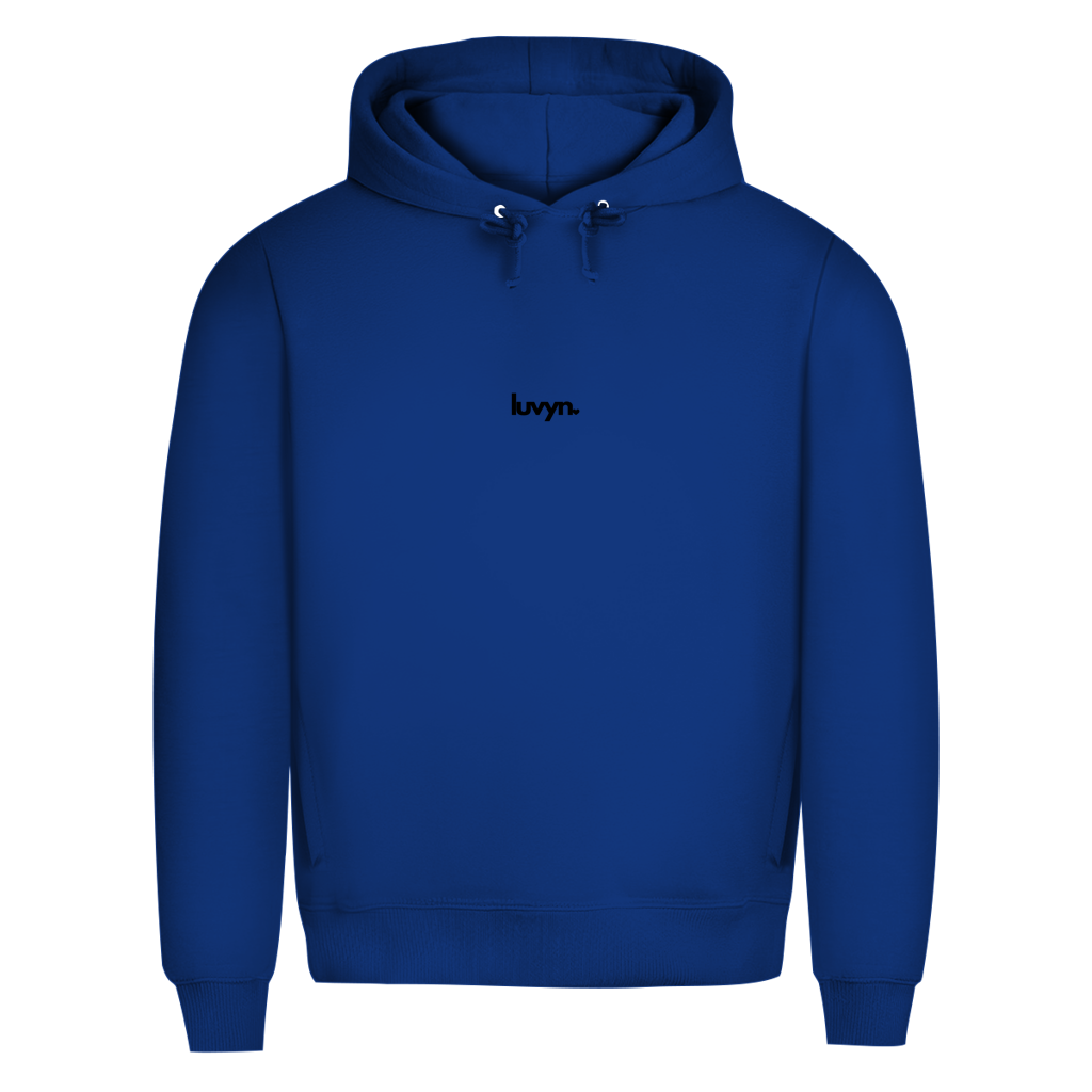 Herren Premium Bio Hoodie LUVYN BLACK 26