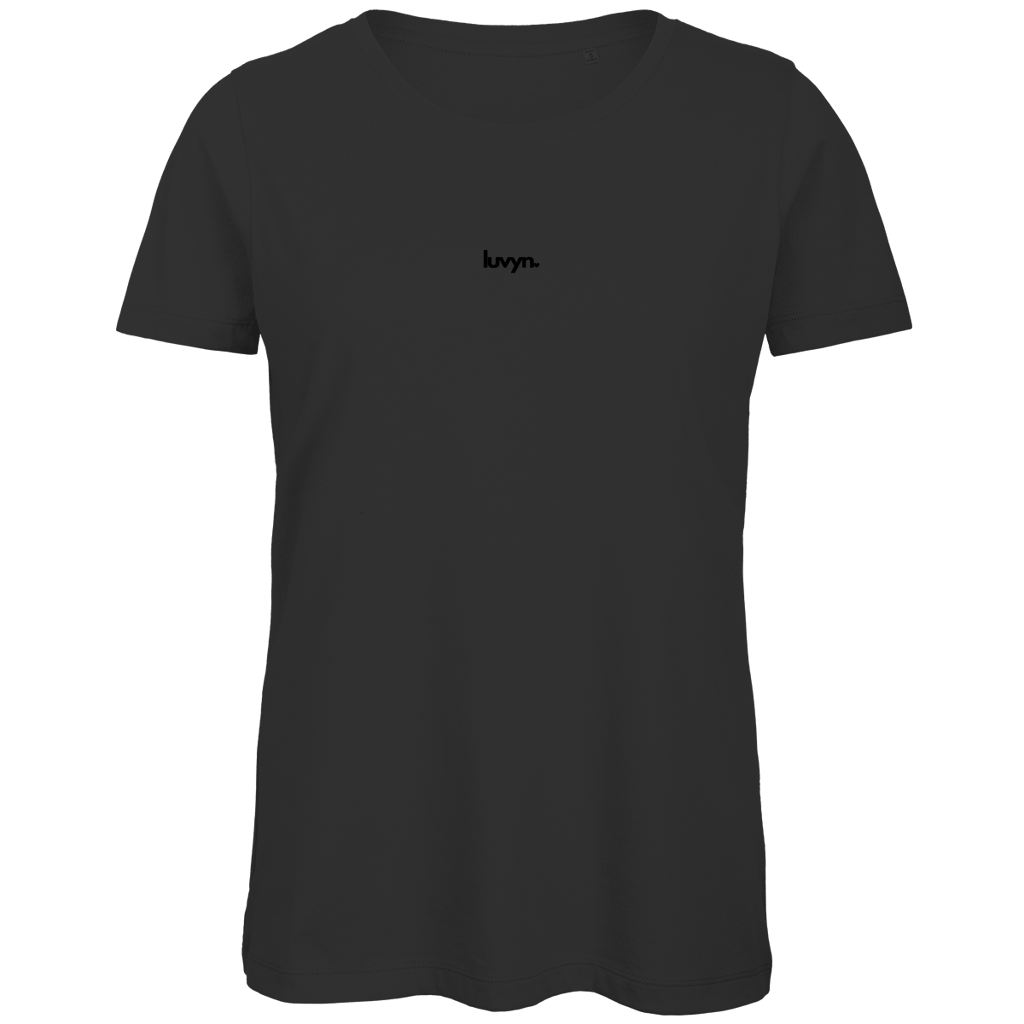 Damen Premium Bio T-Shirt LUVYN BLACK 26