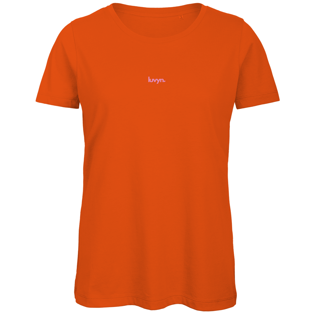 Damen Premium Bio T-Shirt LUVYN PINK 26