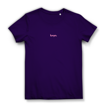 Damen Premium Bio T-Shirt LUVYN PINK 26