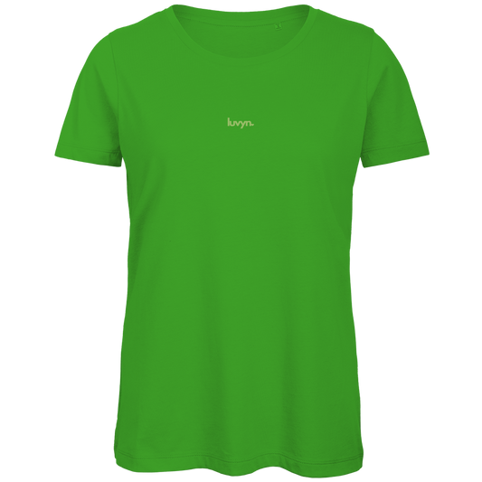 Damen Premium Bio T-Shirt LUVYN LIME 26