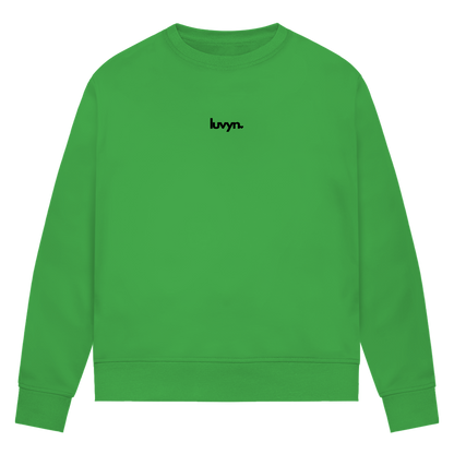 Damen Premium Bio Sweatshirt LUVYN BLACK 26