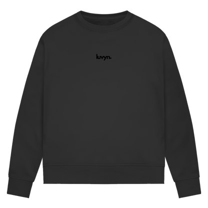 Damen Premium Bio Sweatshirt LUVYN BLACK 26