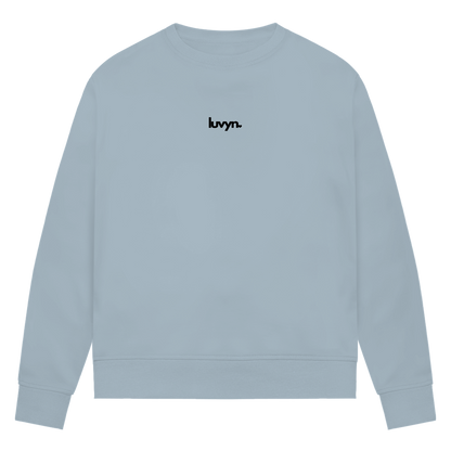 Damen Premium Bio Sweatshirt LUVYN BLACK 26