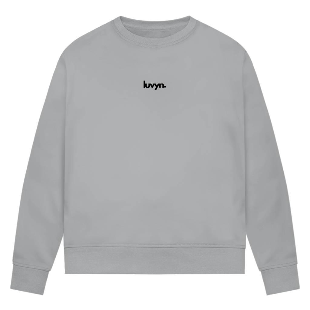 Damen Premium Bio Sweatshirt LUVYN BLACK 26