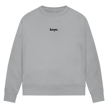 Damen Premium Bio Sweatshirt LUVYN BLACK 26