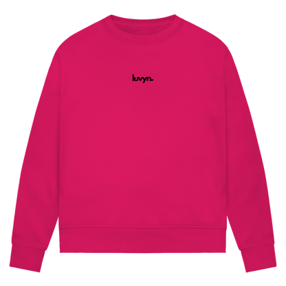 Damen Premium Bio Sweatshirt LUVYN BLACK 26