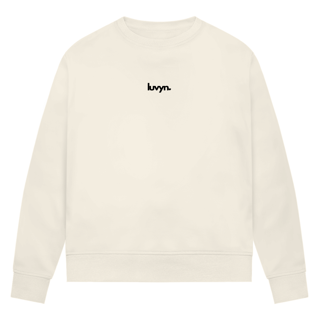 Damen Premium Bio Sweatshirt LUVYN BLACK 26