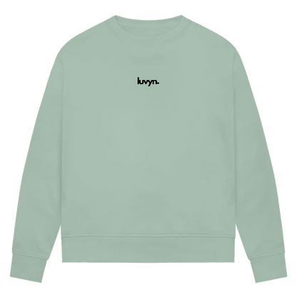 Damen Premium Bio Sweatshirt LUVYN BLACK 26