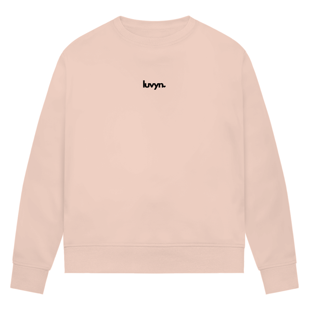 Damen Premium Bio Sweatshirt LUVYN BLACK 26