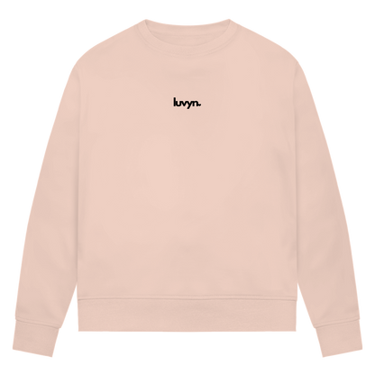 Damen Premium Bio Sweatshirt LUVYN BLACK 26