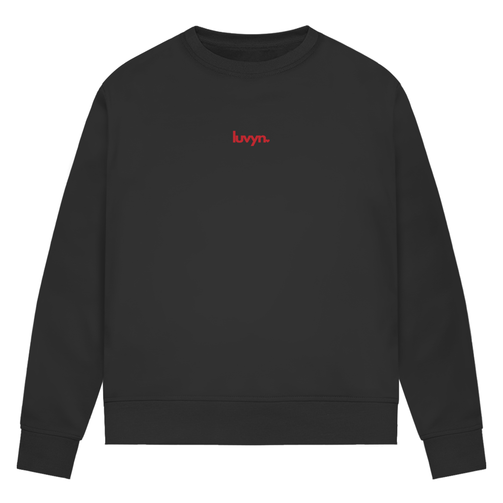 Damen Premium Bio Sweatshirt LUVYN RED 26