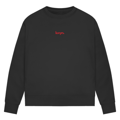 Damen Premium Bio Sweatshirt LUVYN RED 26