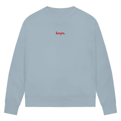 Damen Premium Bio Sweatshirt LUVYN RED 26